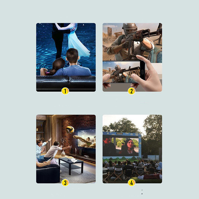 Projector YG400 Cross-border HD